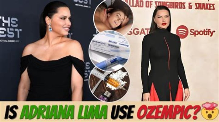 Unveiling the Secrets Behind Adriana Lima's Weight Loss Journey with Ozempic