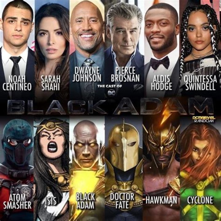 Unveiling the Black Adam Cast: Who's Who in This Electrifying Film