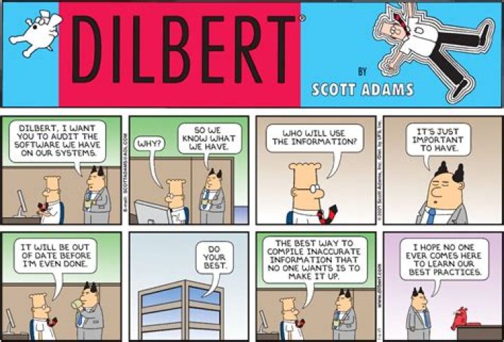 Exploring the Whimsical World of Dilbert Comic