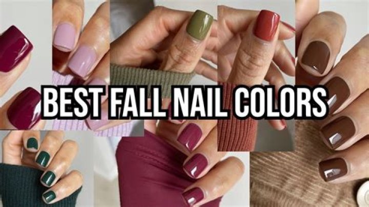 Embrace Autumn: The Ultimate Guide to Fall Color Nail Colors