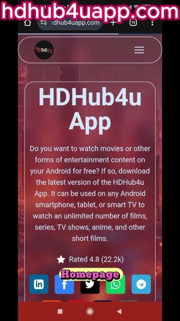 HDHub4U TV App: Your Ultimate Streaming Companion
