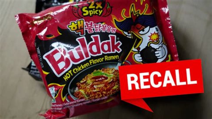 Rising Concerns: Recall on Ramen Noodles 2024