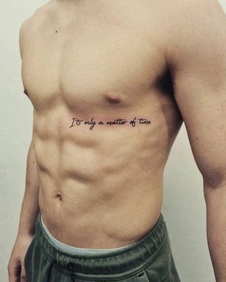 Exploring the Allure of Rib Tattoos for Men