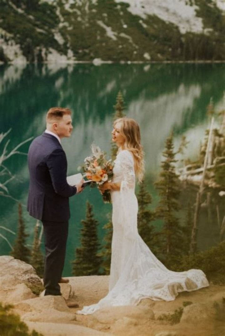 Love in the Spotlight: The Enchanting Rose Madden and Zach Bryan Wedding