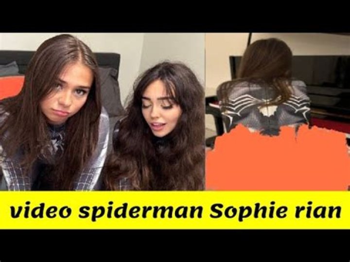 Unveiling the Magic of the Sophie Rain Spiderman Video Original YouTube